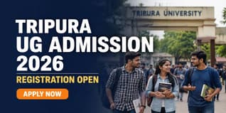 Tripura University UG Admission 2026-27 Opens; Check Last Date to Apply
